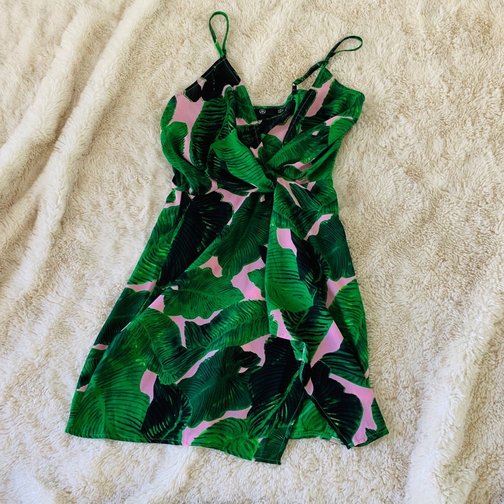 Misguided Floral Dress